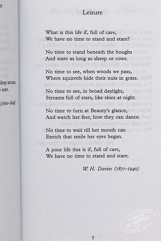 【中商原版】Collectors Library系列：快乐诗歌 英文原版 Poems for Happiness 外国诗歌 商品图6