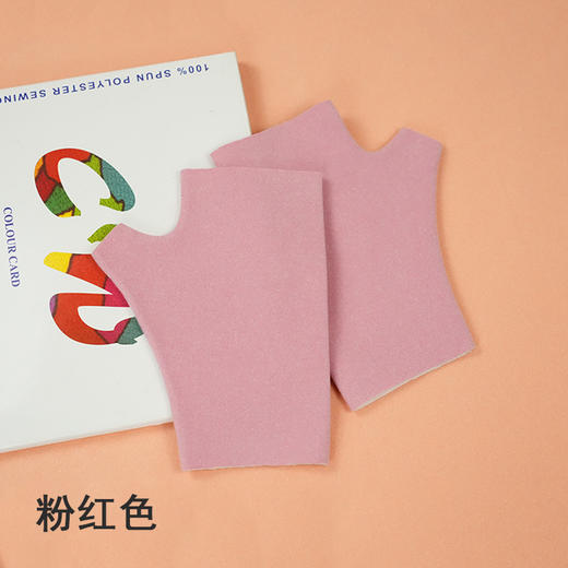 「六色可选！亲肤面料」冬季防寒保暖女士手套 德绒薄款露指办公室学生写字保暖手套配饰 商品图5