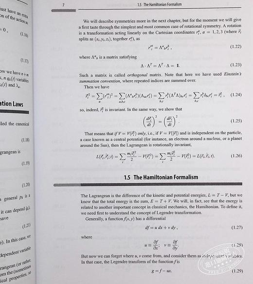 【中商原版】经典场论 Classical Field Theory 英文原版 Horatiu Nastase 商品图8