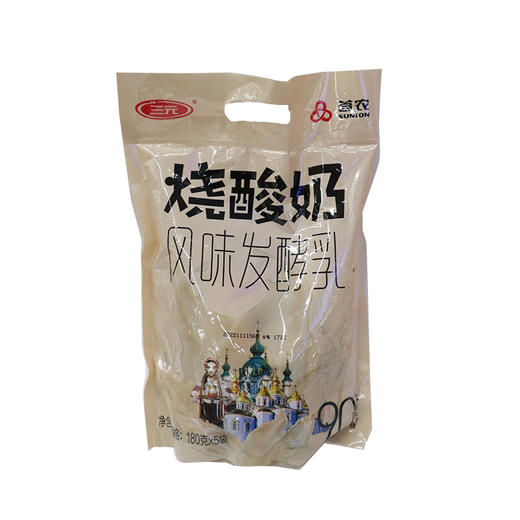 三元烧酸奶风味发酵乳180g*5 商品图0
