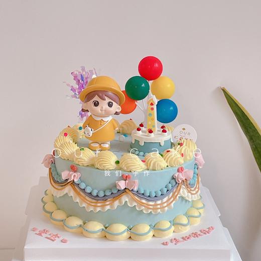 黄帽小女孩复古蛋糕-低糖处理无添加 商品图1