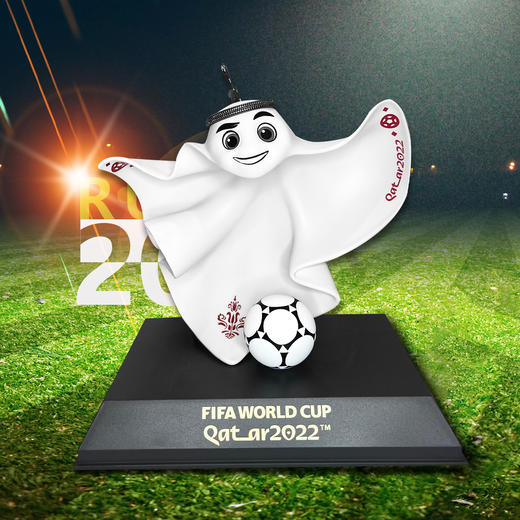 2022 世界杯吉祥物 手办 世界杯纪念币 3D摆件 3d建模高度还原 商品图4