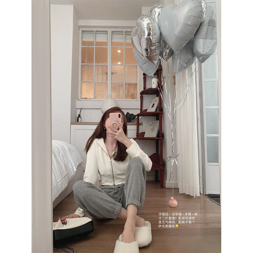 金蘑菇菇 踩在云朵上/秋冬当然要穿毛毛鞋啦 高品质真毛皮毛一体鞋 商品图4