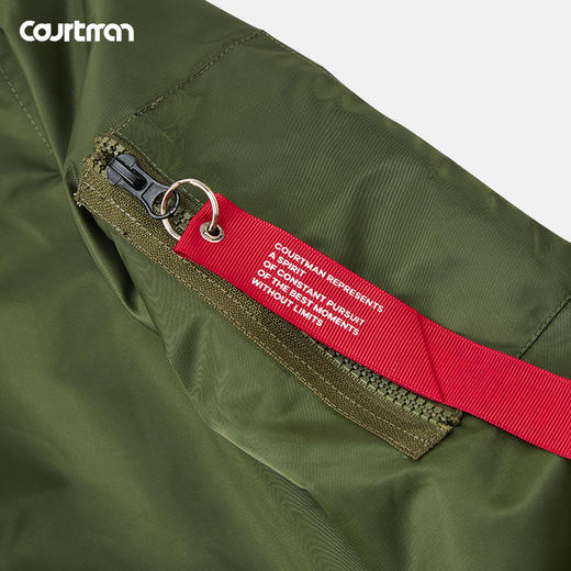 【阿汤哥同款】灵感来自于电影壮志凌云  融入中国元素 加厚保暖双面穿飞行夹克 商品图0