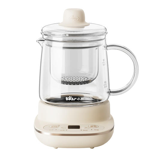 【小程序】小熊养生壶 YSH-D04C6 米黄 玻璃杯+玻璃内胆 商品图8