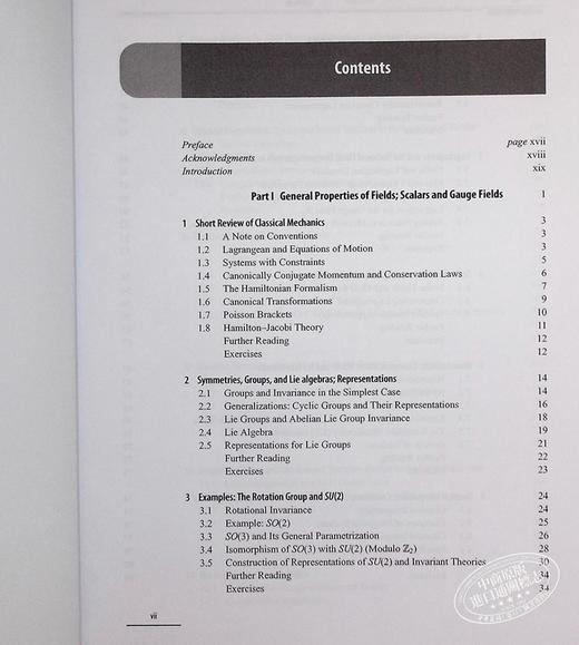 【中商原版】经典场论 Classical Field Theory 英文原版 Horatiu Nastase 商品图5