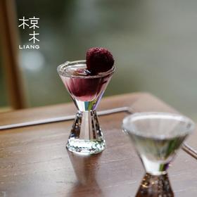 椋木 冷且白酒杯棱纹