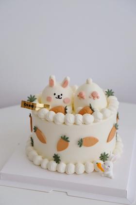 小兔子爱吃红萝卜