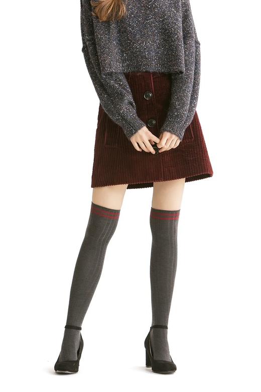 AVA 优雅灯芯绒半裙 795 商品图1