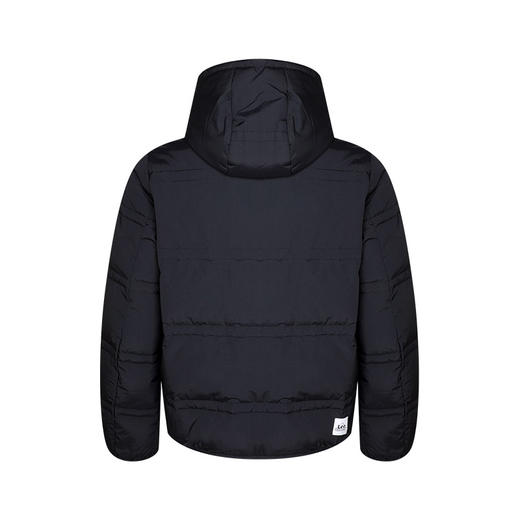 Lee男士羽绒服时尚休闲舒适黑色连帽常规款加厚外套LMT0011445UK00FK11000 商品图4
