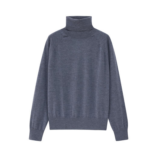 左岸冬日樽领套衫 白色/灰色/藏蓝 商品图6