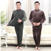 CXFR-1108中老年保暖套装男爸爸冬季加绒加厚小棉衣老年人爷爷打底内穿毛衣 商品缩略图5