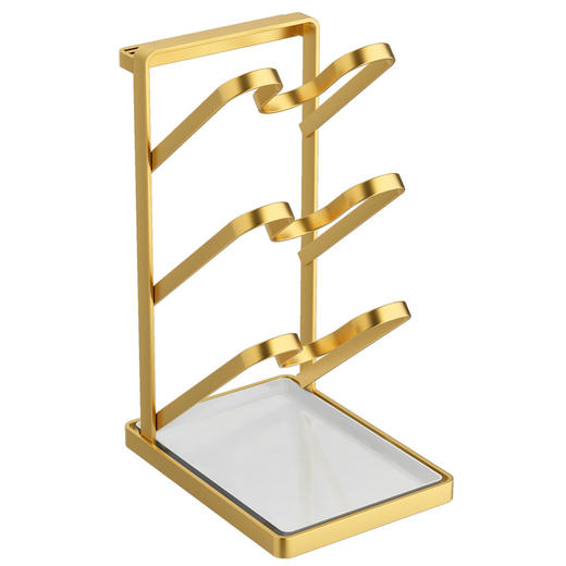 「数款可选！加厚碳钢款」厨房锅盖架沥水置物架 多功能锅铲架壁挂多层台面收纳粘板架厨房用品 商品图4