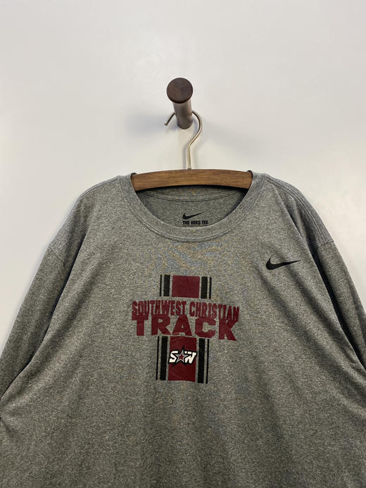 NIKE 耐克 西南基督学校 田径队 The NIKE TEE 长袖T恤 _SLT(XL) 商品图0