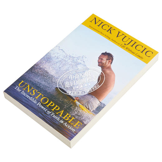 【中商原版】永不止步 Unstoppable 英文原版 Nick Vujicic 尼克 胡哲 势不可挡 人生不设限 姊妹篇 豆瓣高分推荐 商品图2