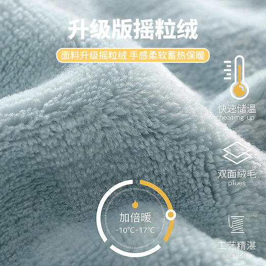 「六色可选！双层摇粒绒款」新款冬季骑行防风帽防风面罩 帽子围脖一体户外运动护脖帽子配饰 商品图3