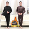 CXFR-1108中老年保暖套装男爸爸冬季加绒加厚小棉衣老年人爷爷打底内穿毛衣 商品缩略图2