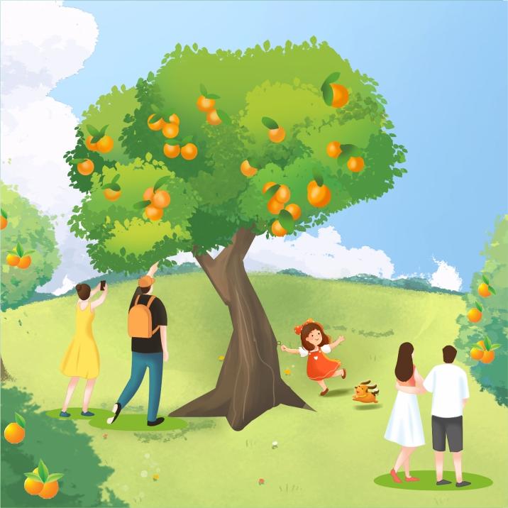 【广东省青商会专属】之我在德庆有棵贡柑树