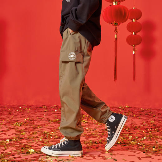 CONVERSE 春 大童 小童 长裤 CNVB-WP-D690 商品图2
