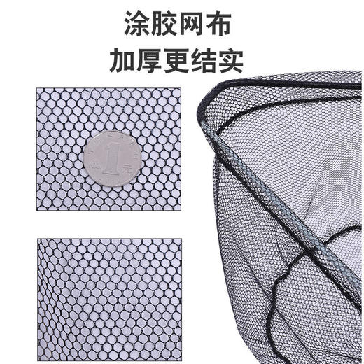 三角网头 折叠抄网 实心抄网头伸缩杆抄网杆捞鱼网抄网兜抄网套装钓鱼ccl16 商品图5