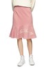 AVA 粉色字母刺绣荷叶摆半裙 8369 商品缩略图0