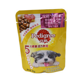 德芙宝路妙鲜包幼犬牛肉85g