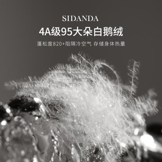 限时:立减300元【SIDANDA鹅绒被】舒缓蓬松 蓬松度800+ 4A级95%白鹅绒 清洁度1000+抗菌可水洗，春秋被/冬被【顺丰发出后个人原因退款退回需支付实际产生拦截费】 商品图4