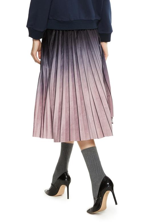 OCTAVIA 渐变百褶高腰半裙 8338 商品图1