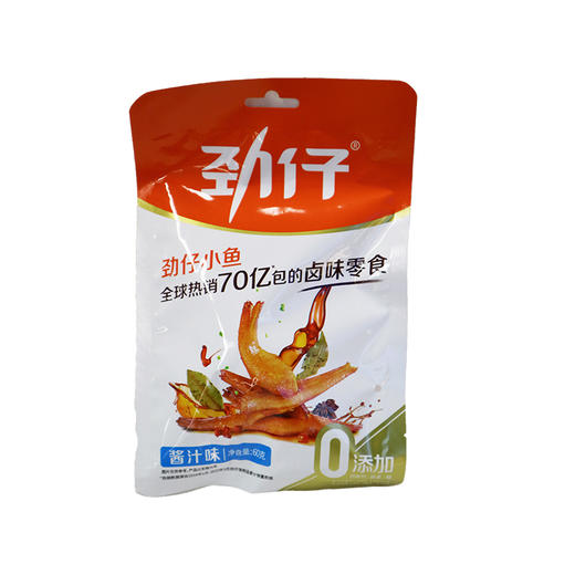 劲仔酱汁味小鱼60g 商品图0