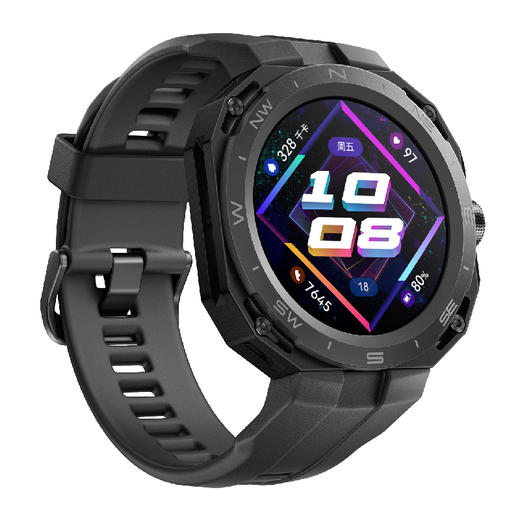华为WATCH GT Cyber 智能手表 运动手表 闪变换壳 智能机芯 军规品质 潮趣表盘 微信手表版 商品图2