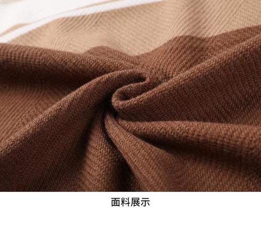 占姆士斜纹提花男士圆领针织衫套头撞色秋冬新品 商品图4