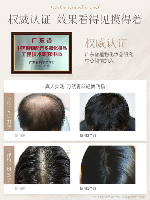 品质国货！【买一送一】诗朗防脱育发型洗发露 防脱育发 控油去屑 不含硅油香水级香氛 500ml/瓶 商品图2