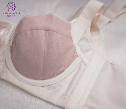 小胸显大 中胸聚拢 收副乳 风光旖旎调整型文胸 商品图3