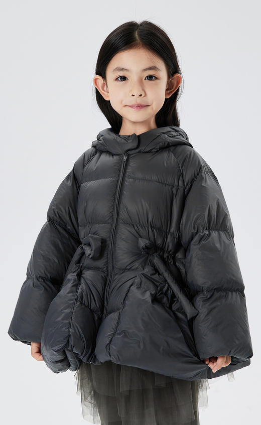 JNBY    22年冬款  中长款带帽羽绒服  1MAC11810 商品图6