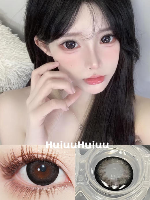 【大直径】PFGIRLCON-可可熊-14.5mm【半年抛 0-800度 含525/575】 商品图0