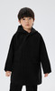JNBY   22年冬款  宽松连帽中长款呢大衣  1MA811660 商品缩略图6