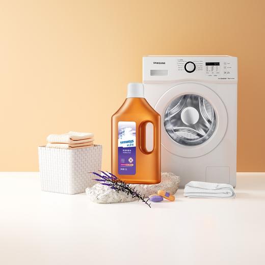 水卫仕 (樱花香+海洋香）留香洗衣液+除菌液+油污净X2瓶 商品图2