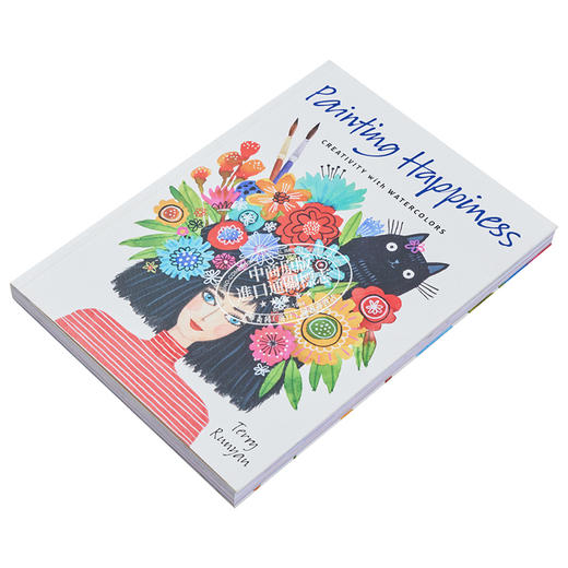 【中商原版】Painting Happiness: Creativity with Watercolors 进口艺术 画幸福：用水彩创作 商品图2