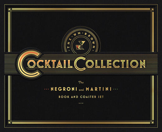 WmBrown鸡尾酒系列 内格罗尼和马提尼酒 英文原版 Cocktail Collection The Negroni and the Martini 商品图0