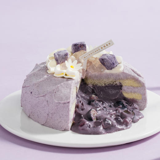 【芋泥控推荐】6英寸芋泥爆爆网红下午茶，Q弹爆爆珠+香浓芋泥馅，口感超丰富！（武汉幸福西饼蛋糕） 商品图3