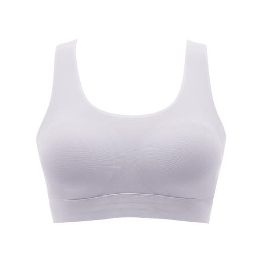 都市丽人少女三步优选内衣无尺码薄背心式泳布文胸无排扣无钢圈BB36C5 商品图6