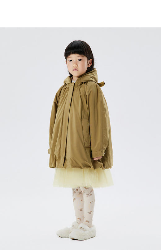 JNBY  22年冬款  中长款羽绒服 1MAC11880 商品图6