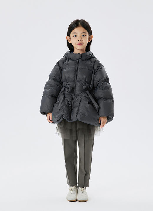 JNBY    22年冬款  中长款带帽羽绒服  1MAC11810 商品图8