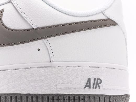 耐克Nike Air Force 1 Low白灰空军一号休闲运动板鞋AH0286-111男女鞋 商品图6