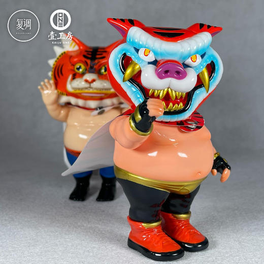 现货 壹工坊 日本虎 摔角手 搪胶 商品图1