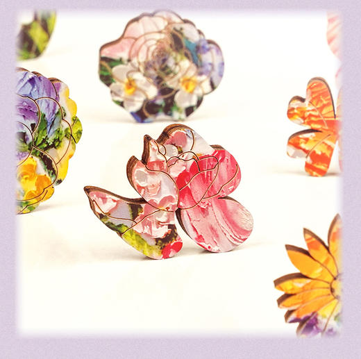 TOI图益潮玩3d木质异形拼图减压创意手工玩具幸运女神的颂歌 商品图2