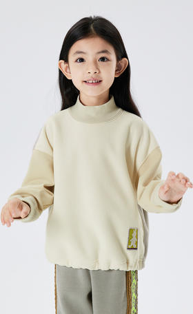 JNBY   22年冬款  柔软灯芯绒无帽套头卫衣   1MA411570