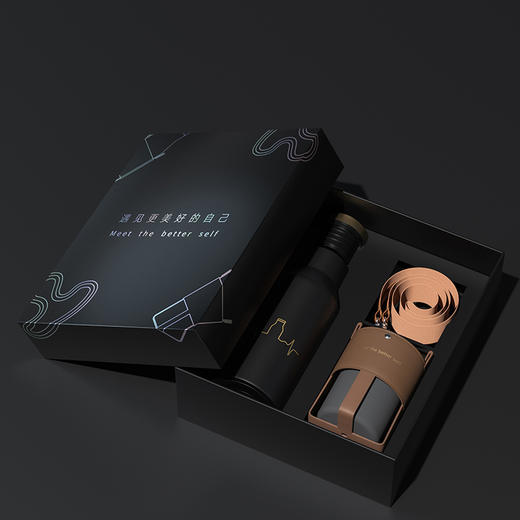 『月光』 潮流轻奢时尚背带瓶 - 套装 350ml 商品图0