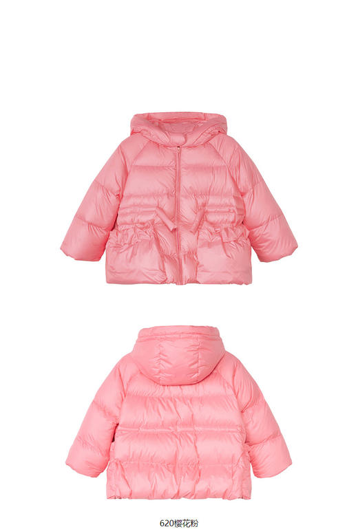 JNBY    22年冬款  中长款带帽羽绒服  1MAC11810 商品图12