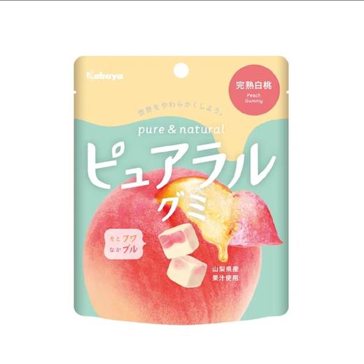 日本进口kabaya喀芭雅软糖西瓜刨冰果汁水果儿童零食QQ糖果宝宝 商品图2